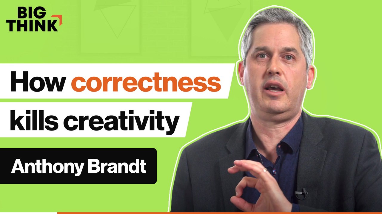 Correctness makes you less creative. Here’s why.