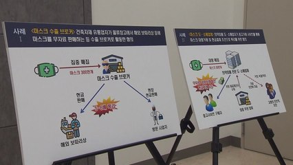 마스크 온라인 판매상·수출 브로커 등 52개 업체 세무조사 / YTN