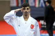 Rus rakibini yenen milli karateci Eray Şamdan, Mehmetçik'e selam yolladı