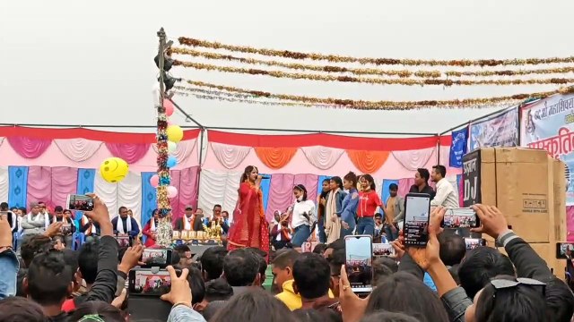 Nepali singer Anu Chaudhary program in Nawalparasi 2076 sivratri