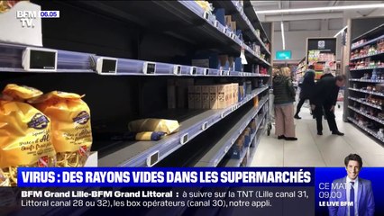 Скачать видео: Coronavirus: des rayons vides dans les supermarchés, mais pas de pénurie à craindre