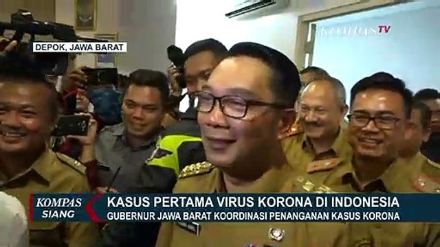 Ridwan Kamil Meminta Warga Depok Untuk Tetap Tenang