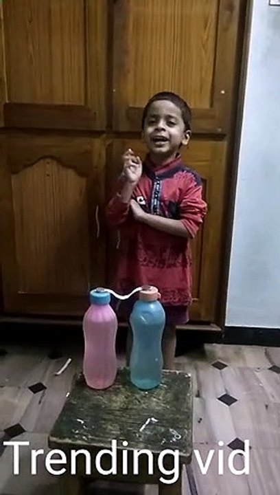 A simple tricky magic by a child