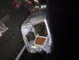 Kaçak göçmen taşıyan ticari minibüs kaza yaptı: 5'i ağır 21 yaralı