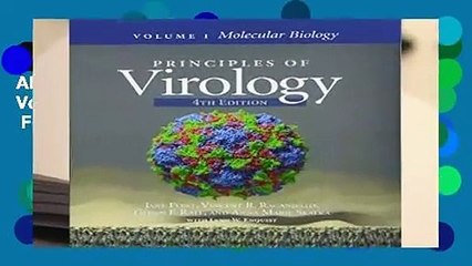 About For Books  Principles of Virology: Volume 1: Molecular Biology (ASM Books)  For Kindle