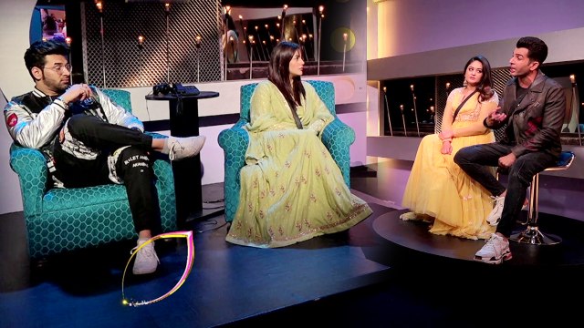 Mujhse Shaadi Karoge: Jay Bhanushali & Mahi Vij come to meet Shehnaz Gill & Paras |FilmiBeat