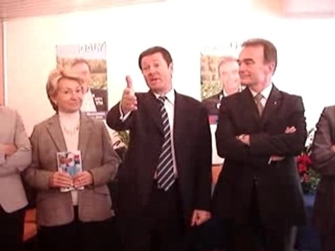 Christian ESTROSI visite la permanence de Richard GALY