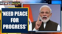PM Modi says for development, we need unity, peace and harmony | Oneindia News