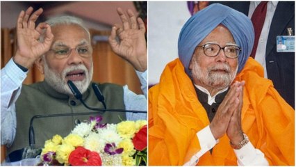 Download Video: What's wrong with Bharat Mata Ki Jai, asks PM Modi over Manmohan jibe