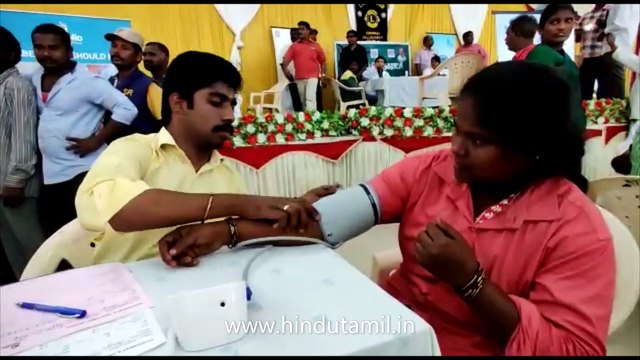 லயன்ஸ் கிளப், தாம்பரம் நகராட்சி இணைந்து தாம்பரத்தில் உள்ள அம்பேத்கர் திருமண மண்டபத்தில் நகராட்சி துப்புரவு பணியாளர்களுக்கு இலவச மருத்துவ முகாம்
