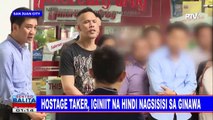 Patung-patong na reklamo vs hostage taker, isasampa
