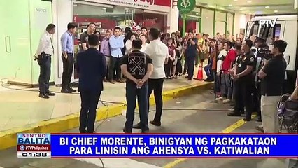 BI Chief Morente, binigya ng pagkakataon para linisin ang ahensya vs katiwalian