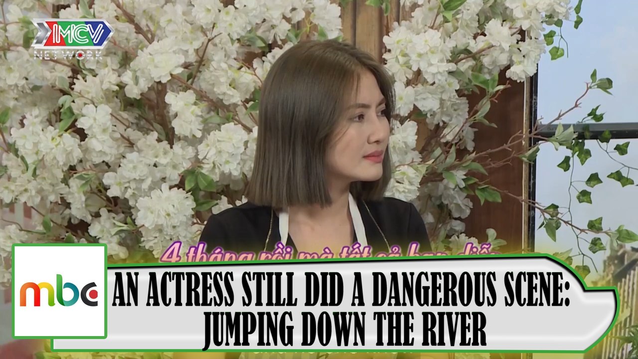 A PREGNANT ACTRESS STILL DID A DANGEROUS SCENE: JUMPING DOWN THE RIVER