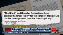 Kern County Sheriff responds to Kern County Grand Jury report about Coroner's facility