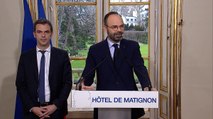 Déclaration à l'issue de la réunion à Matignon sur le coronavirus