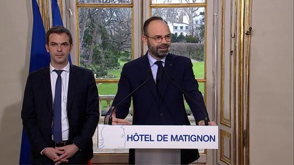 Déclaration à l'issue de la réunion à Matignon sur le coronavirus