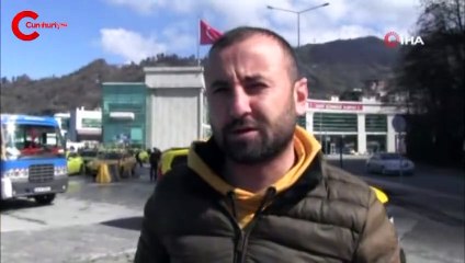 Sınırda 'Korona' kuyruğu