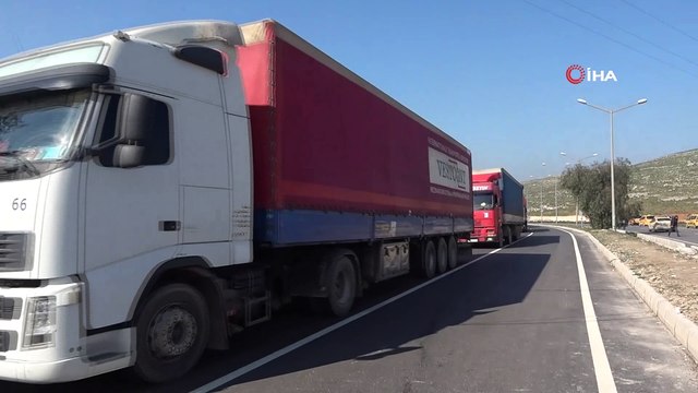 BM'den Suriye'ye 17 tırlık insani yardım