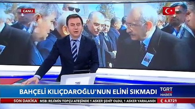 Devlet Bahçeli, Kılıçdaroğlu'nun elini sıkmadı