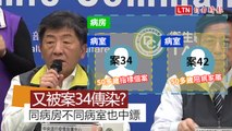 武漢肺炎》又1人被案34傳染 同病房不同病室陪病者也中鏢