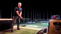 MLB superstar  best baseball players in the world Mike Trout unleashed on a poor golf ball