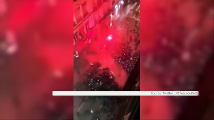 Affrontements dans les rues de Lyon