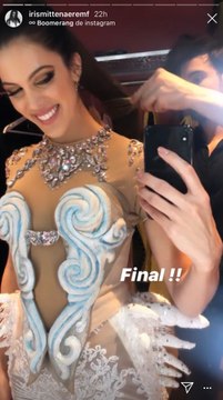 Iris Mittenaere plus sensuelle que jamais au Paradis Latin !