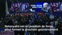 Netanyahu revendique sa victoire aux législatives en Israël