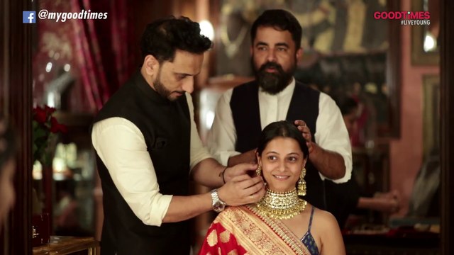 Sabyasachi handpicks exquisite pieces of heritage jewellery for Gauri Gokarn as she dresses like a quintessential Bengali bride!