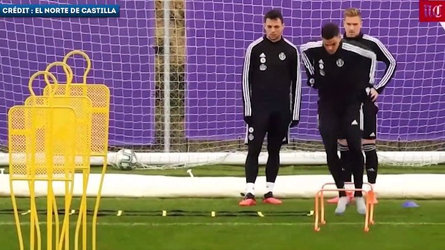 Les images d'Hatem Ben Arfa à l'entraînement avec Valladolid