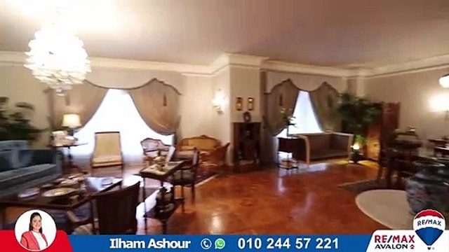 شقة فاخرة للبيع 304 م كفر عبده ( منطقة الفيلات )