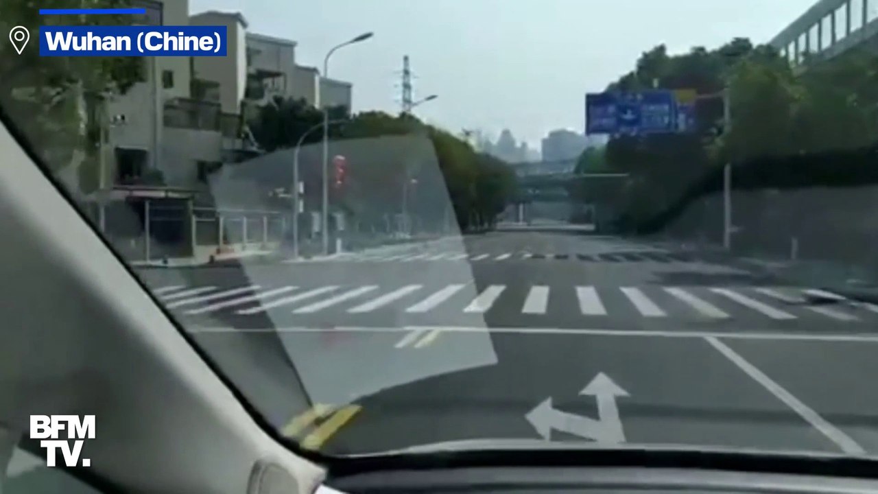 Coronavirus: les images des rues toujours désertes de Wuhan, en quarantaine depuis plus de 40 jours