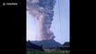 FURTHER FOOTAGE: Indonesia's Mount Merapi erupts sending huge ash cloud into air