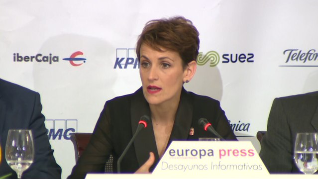 Chivite acusa a UPN de quedarse en la barricada