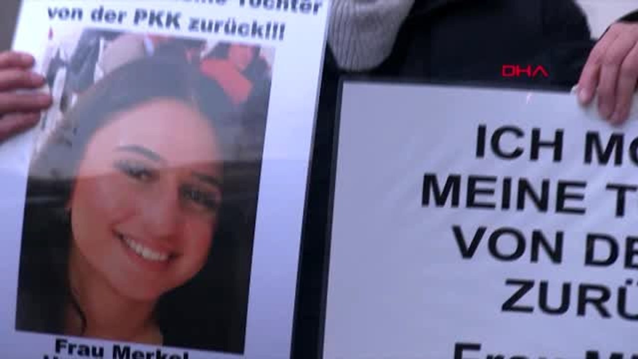Kızı pkk tarafından kaçırılan annenin berlin'deki eylemi sürüyor
