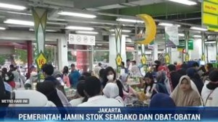Jangan Panik, Pemerintah Jamin Stok Sembako dan Obat-obatan