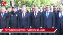 Tayfur Sökmen vefatının yıldönümünde anıldı