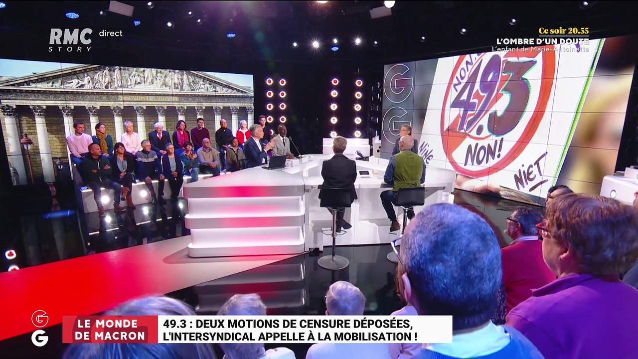 Le monde de Macron: 49.3, deux motions de censure déposées et un appel à la mobilisation lancée par l'intersyndical - 03/03