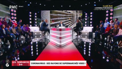 Les tendances GG : Coronavirus, des rayons de supermarchés vides ! - 03/03