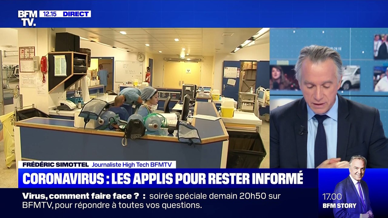 Coronavirus: les applis pour rester informé - 03/03