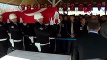 Şanlıurfa şehit gümrük müdürlüğü personeli mustafa türk son yolculuğuna uğurlandı