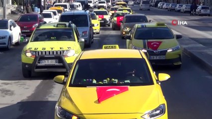 Şoförlerden Bahar Kalkanı Harekatı'na destek