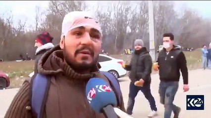 Göçmenlerin arasına karışıp kaçmaya çalışan Konyalıyı dövülerek geri yollandı