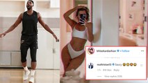 Tristan Thompson Can’t Resist Commenting  on Khloe Kardashian’s Hot New Pic