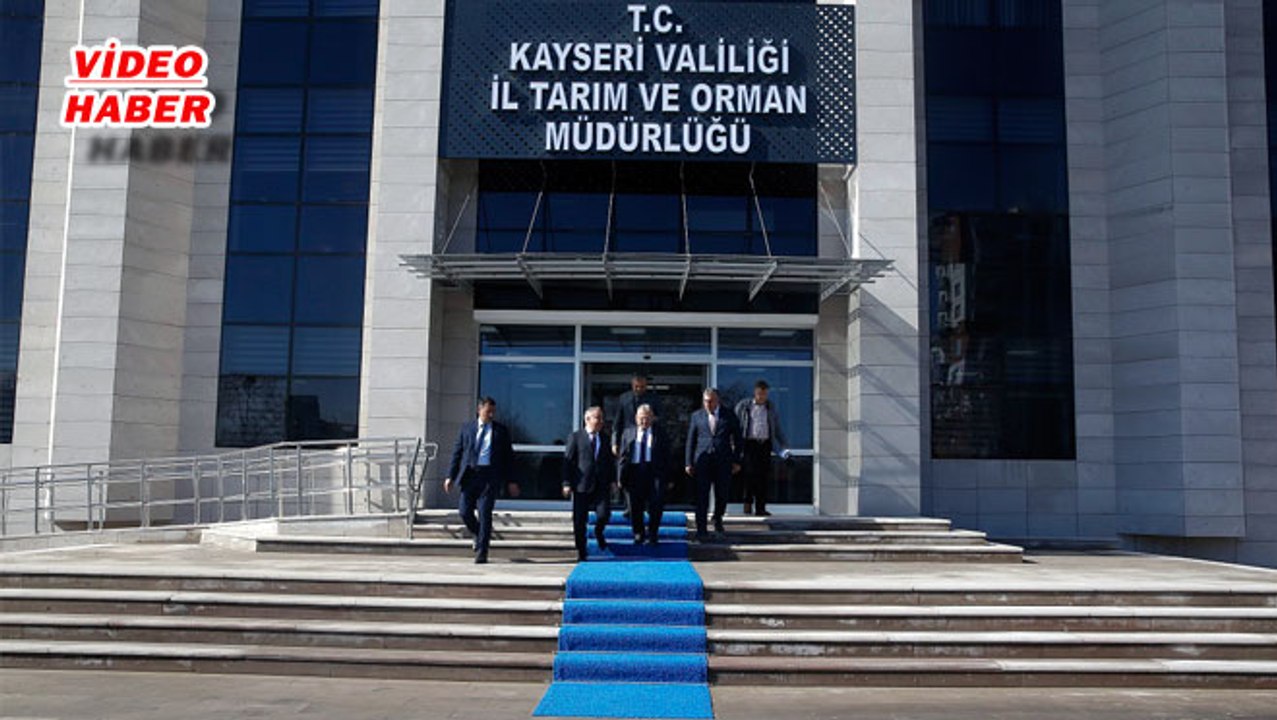 (3 Mart 2020) BÜYÜKKILIÇ, TARIM VE ORMAN İL MÜDÜRLÜĞÜ İLE KAYSERİ ORMAN BÖLGE MÜDÜRLÜĞÜ’NÜ ZİYARET ETTİ