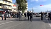 Midilli adasında göçmenlerle yunan polisi arasında gerginlik-1