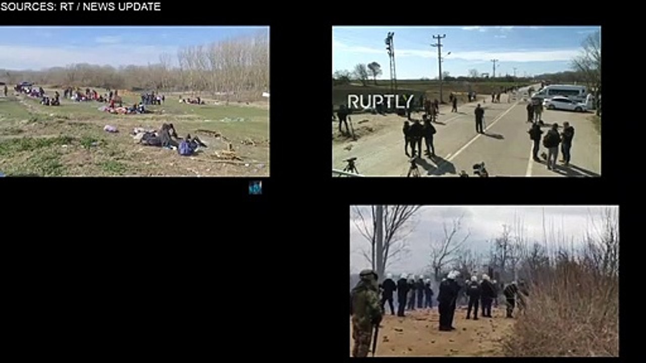 Greece - Turkey Borders - Migrant Crisis LIVE