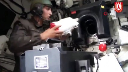 Fırtına Obüsler 'Bahar Kalkanı Harekatı'nda görevde