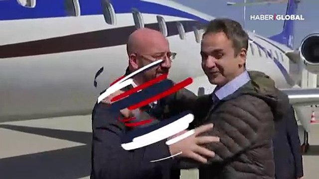 Yunan Başbakan ve AB gözlemcileri Yunanistan-Türkiye sınırında