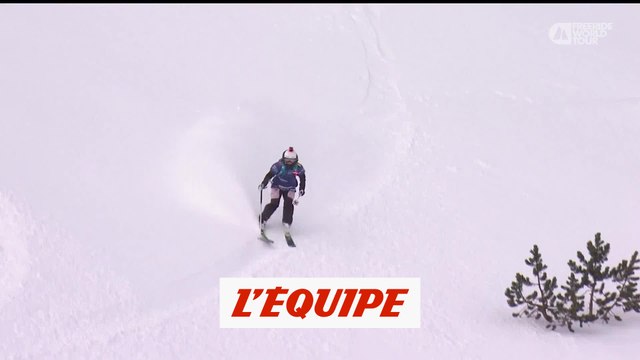 Le run gagnant d'Hedvig Wessel en Andorre - Adrénaline - Ski freeride